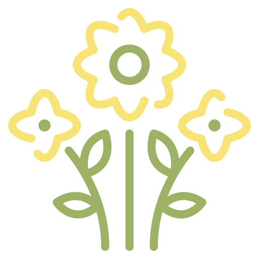 fiore primaverile Generic color outline icona