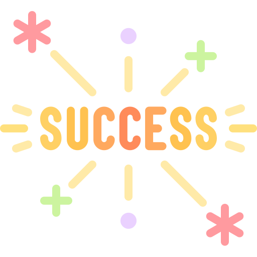 Success Special Flat icon