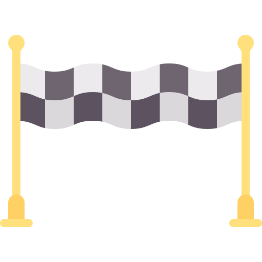 Finish line Special Flat icon