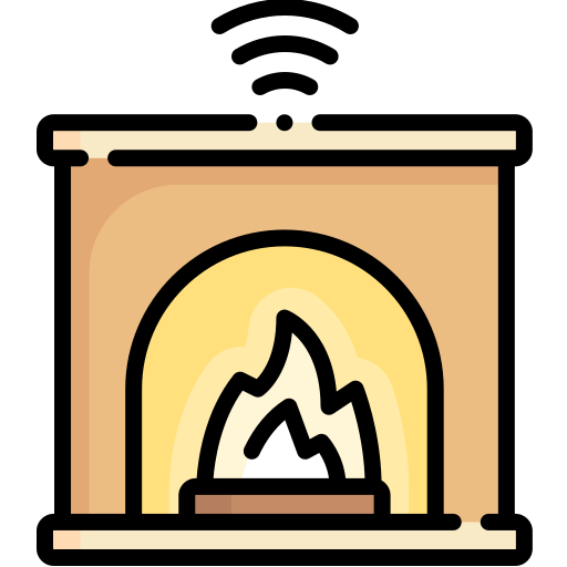 Fireplace Special Lineal color icon