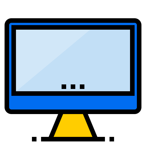 Компьютер srip Lineal Color иконка