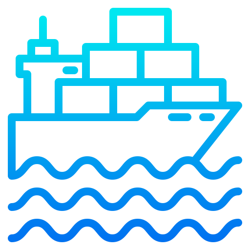 貨物船 srip Gradient icon