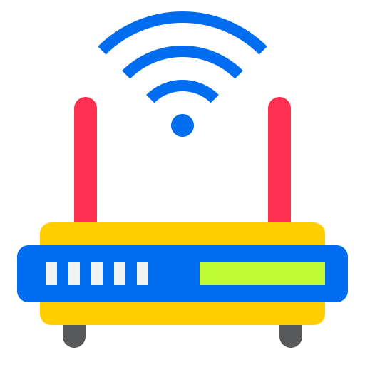 router srip Flat icon