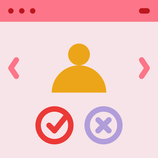 dating-app Iconixar Flat icoon