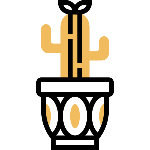 cactus Meticulous Yellow shadow icoon
