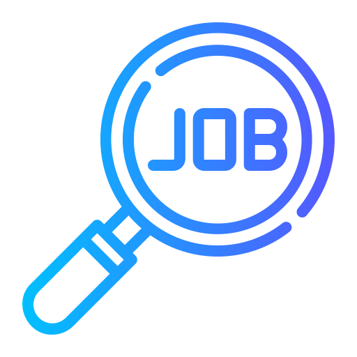 Job seeker Generic gradient outline icon