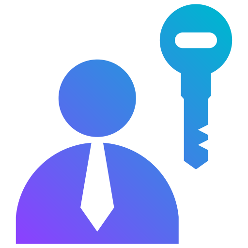 Key Generic gradient fill icon