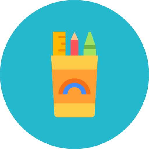 portalápiz Generic color fill icono