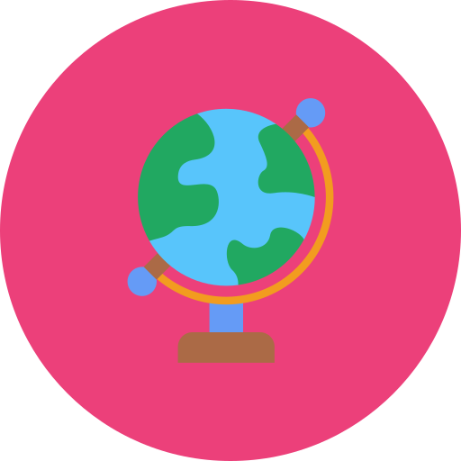 soporte de globo Generic color fill icono