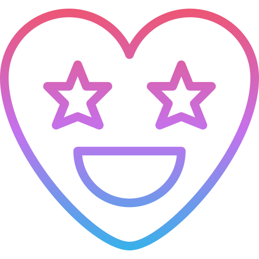 Heart Iconixar Gradient icon