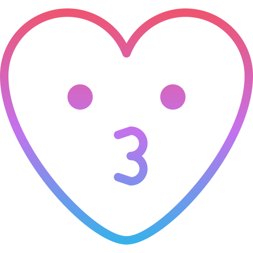 Heart Iconixar Gradient icon