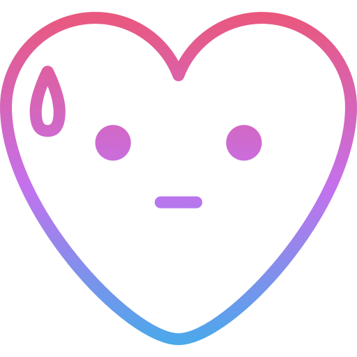 Heart Iconixar Gradient icon