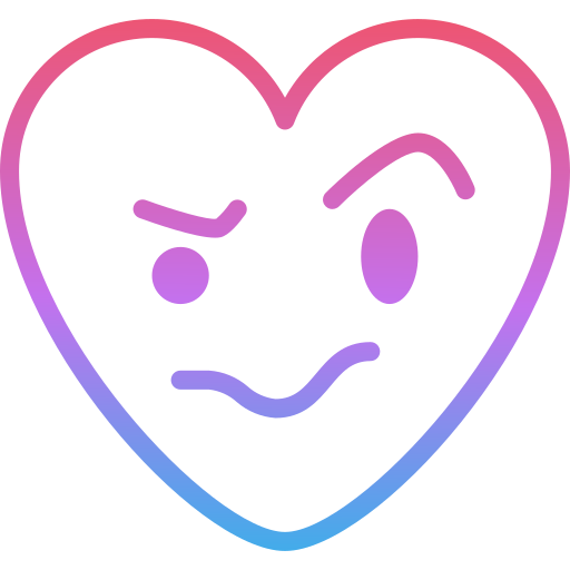 Heart Iconixar Gradient icon