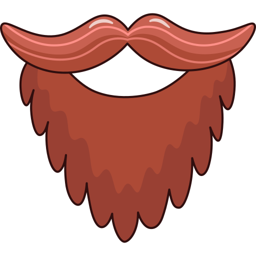 Beard Generic color lineal-color icon