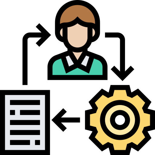 Process Meticulous Lineal Color icon