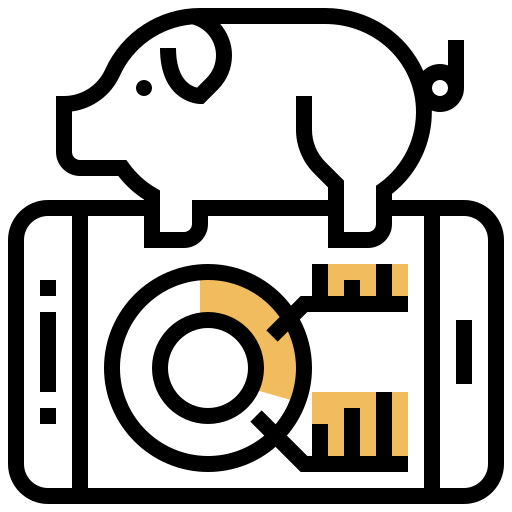 Análisis Meticulous Yellow shadow icono