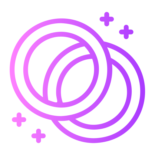 anelli Generic gradient outline icona