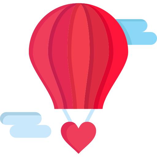 Hot air balloon Flatart Icons Flat icon