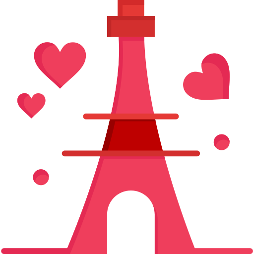 Eiffel tower Flatart Icons Flat icon