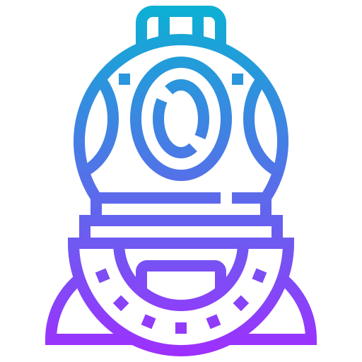 Водолазный шлем Meticulous Gradient иконка