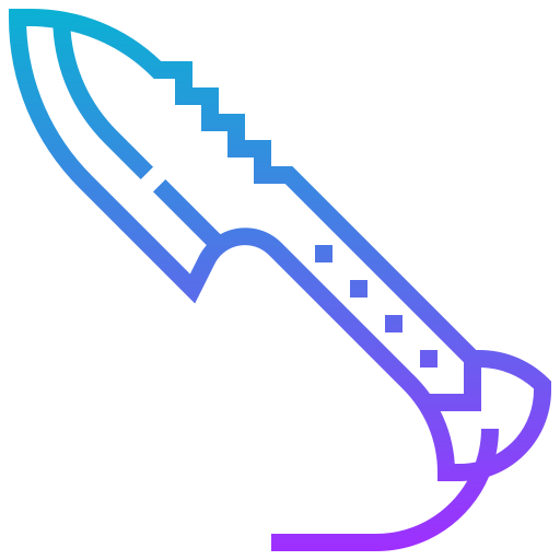 Cuchillo Meticulous Gradient icono