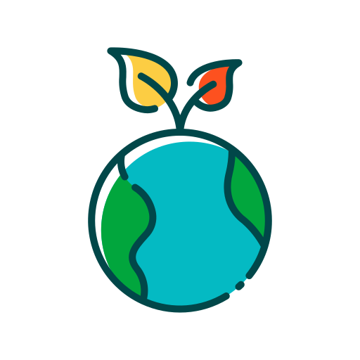 緑の地球 Good Ware Lineal Color icon