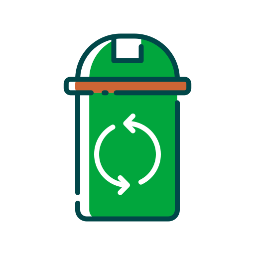 Recycle Good Ware Lineal Color icon