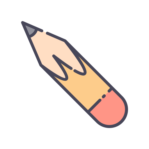 Pencil Good Ware Lineal Color icon