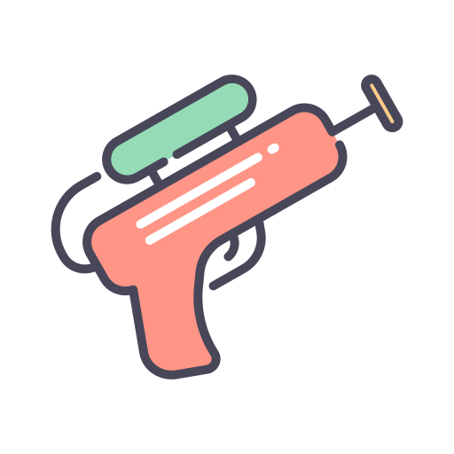 Water gun Good Ware Lineal Color icon