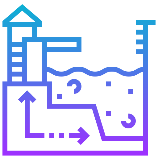 livello dell'acqua Meticulous Gradient icona