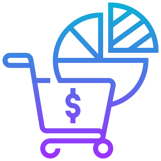 Shopping cart Meticulous Gradient icon