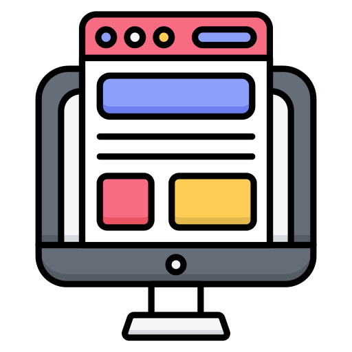 Website Generic color lineal-color icon