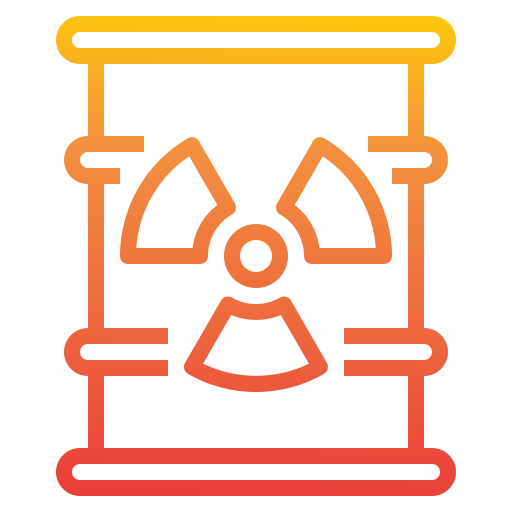 radiactivo itim2101 Gradient icono