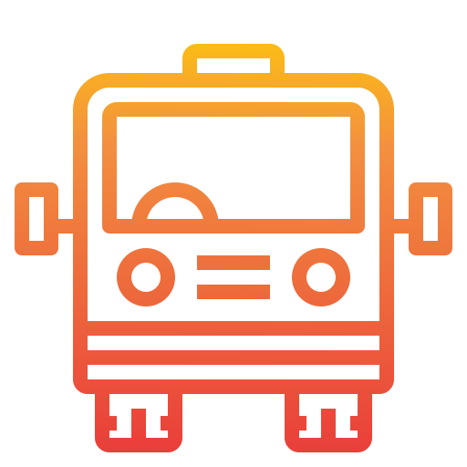 Bus itim2101 Gradient icon