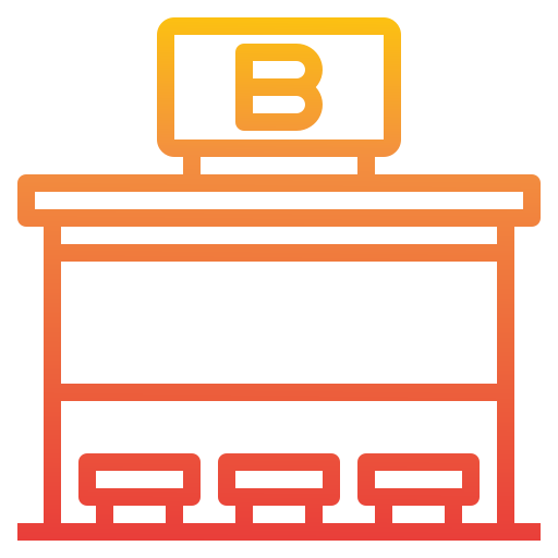 bushalte itim2101 Gradient icoon