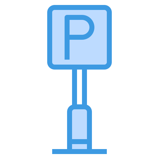 parkeren itim2101 Blue icoon