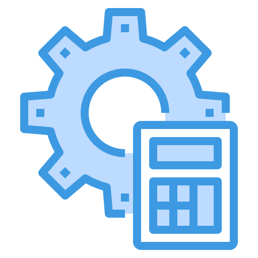 taschenrechner itim2101 Blue icon