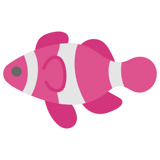 peixe-palhaço Generic color fill Ícone