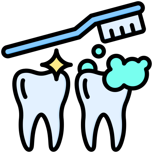 limpieza dental Generic color lineal-color icono
