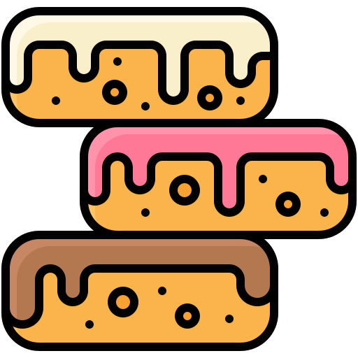 Sweet bread Generic color lineal-color icon