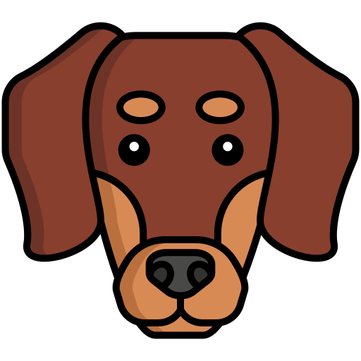 Dachshund Generic color lineal-color icon