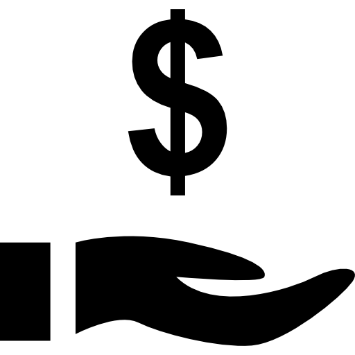 símbolo de dólar Alfredo Hernandez Lineal icono