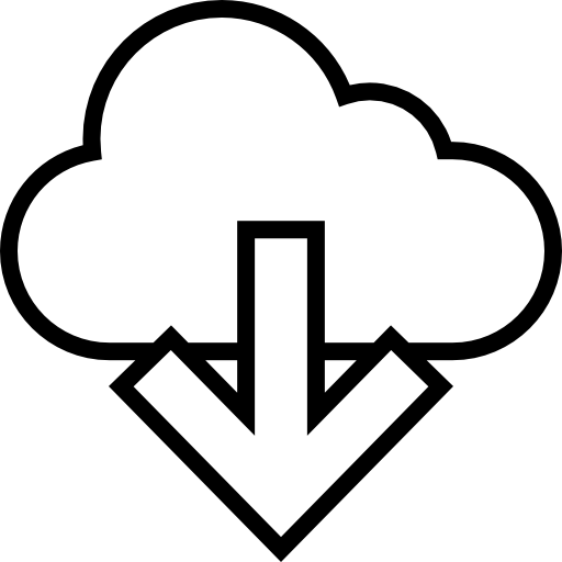cloud computing Alfredo Hernandez Thin line icona