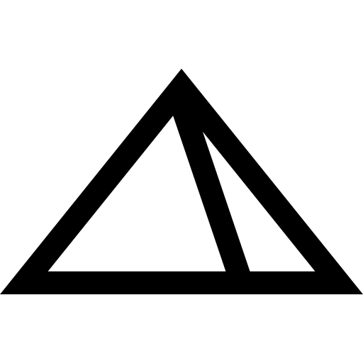 pirâmide Alfredo Hernandez Lineal Ícone