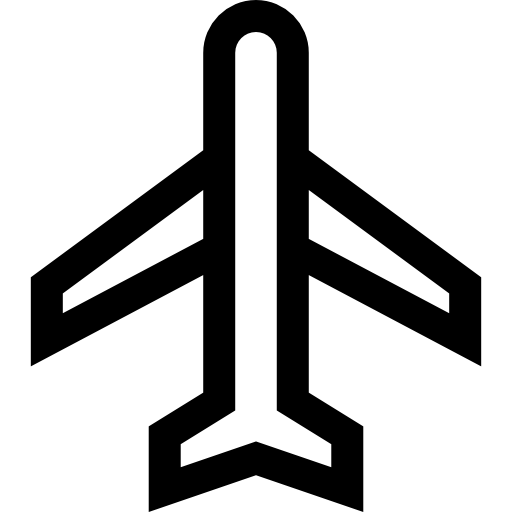 samolot Alfredo Hernandez Lineal ikona