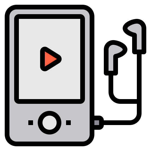 Music player itim2101 Lineal Color icon