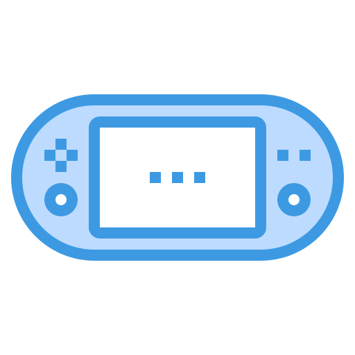 Portable console itim2101 Blue icon