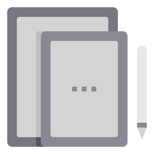 태블릿 itim2101 Flat icon