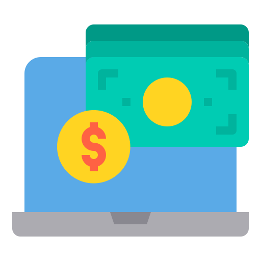 Online payment itim2101 Flat icon