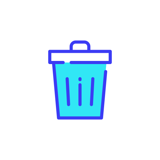Trash Good Ware Lineal Color icon